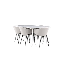 Venture Home Silar Matbord med Evelina Matstol