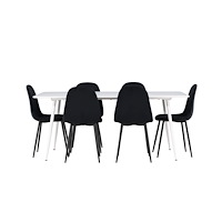 Venture Home Silar Matbord med Polar Matstol