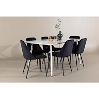 Venture Home Silar Matbord med Night Matstol