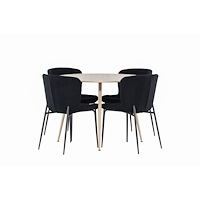 Venture Home Plaza Matbord med Modesto Matstol