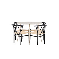 Venture Home Plaza Matbord med Alfons Matstol