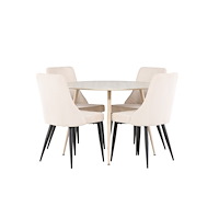 Venture Home Plaza Matbord med Leone Matstol