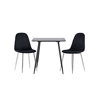 Venture Home Polar Matbord med Polar Matstol