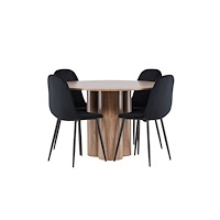 Venture Home Olivia Matbord med Polar Matstol