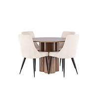 Venture Home Olivia Matbord med Leone Matstol