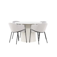 Venture Home Härön Matbord med Evelina Matstol