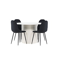 Venture Home Härön Matbord med Polar Matstol