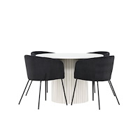 Venture Home Härön Matbord med Berit Matstol