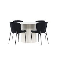 Venture Home Härön Matbord med Modesto Matstol