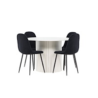 Venture Home Härön Matbord med Polar Matstol