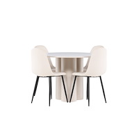 Venture Home Olivia Matbord med Polar Matstol