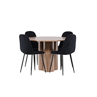 Venture Home Olivia Matbord med Polar Matstol