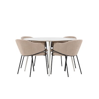 Venture Home Plaza Matbord med Evelina Matstol