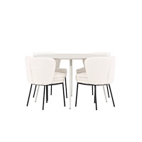 Venture Home Plaza Matbord med Agnes Matstol