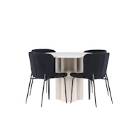 Venture Home Olivia Matbord med Modesto Matstol