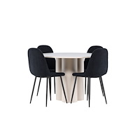 Venture Home Olivia Matbord med Polar Matstol