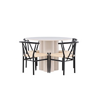 Venture Home Olivia Matbord med Alfons Matstol