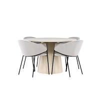 Venture Home Lanzo Matbord med Evelina Matstol