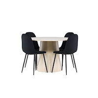 Venture Home Lanzo Matbord med Polar Matstol