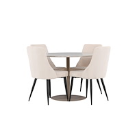 Venture Home Lycke Matbord med Leone Matstol