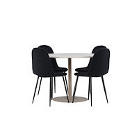 Venture Home Lycke Matbord med Polar Matstol