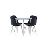 Venture Home Plaza Matbord med Polar Matstol