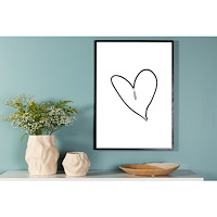 Venture Home Heart Poster