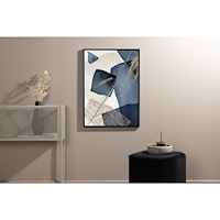 Venture Home Blue Swirl Poster
