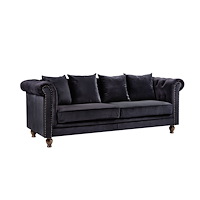 Venture Home Velvet 3-Sits Soffa
