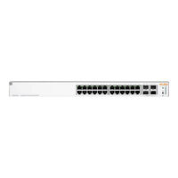 Hewlett Packard Enterprise HPE Networking Instant On 1930 24G Class4 PoE 4SFP/SFP+ 370W Switch - switch - 28 portar - Administrerad - rackmonterbar