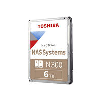 Toshiba Toshiba N300 NAS - hårddisk - 6 TB - SATA 6Gb/s