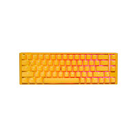 Ducky Ducky One 3 SF - tangentbord - QWERTY - amerikansk - yellow ducky Inmatningsenhet