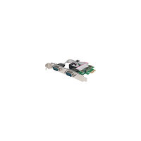 Manhattan Manhattan PCI Express Card, 2x Serial DB9 ports, 2.5 Mbps, x1 x4 x8 x16 lane buses, Standard/Low Profile PCI, Three Year...