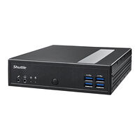 Shuttle Shuttle XPC slim DL30N - superkompakt mini-PC N-series N100 - 0 GB - ingen HDD