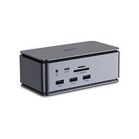 Lindy LINDY DST-Pro - dockningsstation - USB-C - HDMI, DP, USB-C - 10GbE, 1GbE