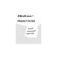 Qoltec Qoltec 51051 - sekretessfilter till bärbar dator