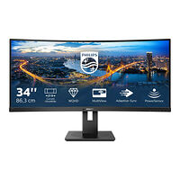 Philips Philips 345B1C - LED-skärm - böjd - 34"