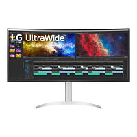 LG LG UltraWide 38BQ85C-W - LED-skärm - böjd - 38" - HDR