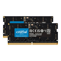 Crucial Crucial - DDR5 - sats - 32 GB: 2 x 16 GB - SO DIMM 262-pin - 4800 MHz / PC5-38400 - ej buffrad