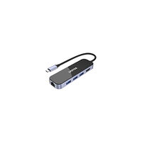 UNITEK Unitek uHUB H6 D1084A - dockningsstation - USB-C - HDMI - 1GbE