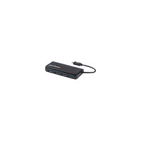 Manhattan Manhattan USB-C Dock/Hub, Ports (4): USB-A (x4), 5 Gbps (USB 3.2 Gen1 aka USB 3.0), External Power Supply Not Needed, Su...