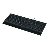 Logitech Logitech K280e - tangentbord - tysk - svart Inmatningsenhet