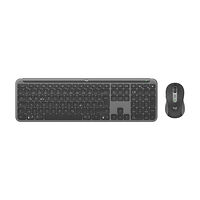 Logitech Logitech Signature Slim Combo MK950 for Business - sats med tangentbord och mus - 100% full size - QWERTZ - tysk - grafi...