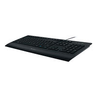 Logitech Logitech Corded K280e - tangentbord - schweizisk Inmatningsenhet