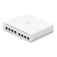 Ubiquiti Ubiquiti UniFi UISP Switch Plus - switch - 8 portar - Administrerad - rackmonterbar