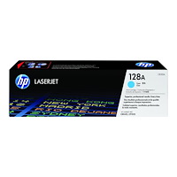 Hewlett-Packard HP 128A - cyan - original - LaserJet - tonerkassett (CE321A)