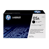 Hewlett-Packard HP 05A - svart - original - LaserJet - tonerkassett (CE505A)