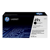 Hewlett-Packard HP 49X - Lång livslängd - svart - original - LaserJet - tonerkassett (Q5949X)