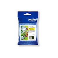 Brother Brother LC422XLY - Lång livslängd - gul - original - bläckpatron