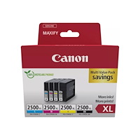 CANON Canon PGI-2500XL BK/C/M/Y Multipack - 4-pack - XL - svart, gul, cyan, magenta - original - bläcktank